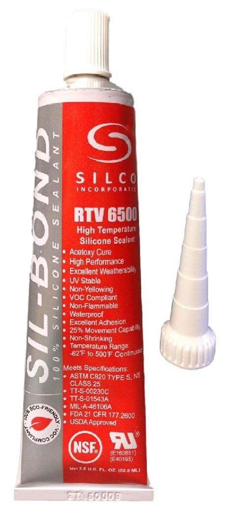 Silicone Rtv Fda Grade High Temperature Silicone Sealant Red