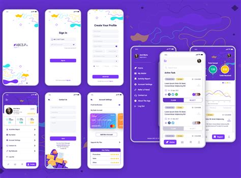 Mobile App Design By Shoaib Hossain Opu On Dribbble