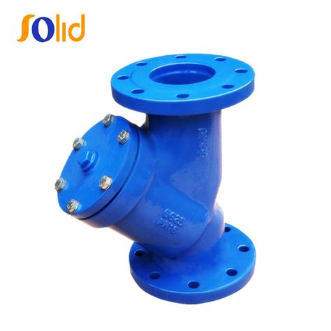 Cast Iron DIN Standard Y Strainer With Flange Ends China Y Strainers