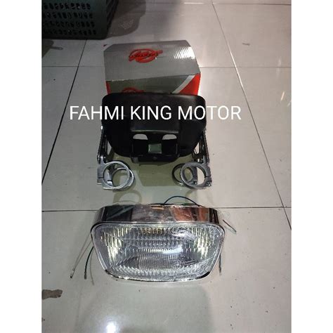 Jual Lampu Depan Oval Set Breket Nya Model Bp Pro Almu As Mm For