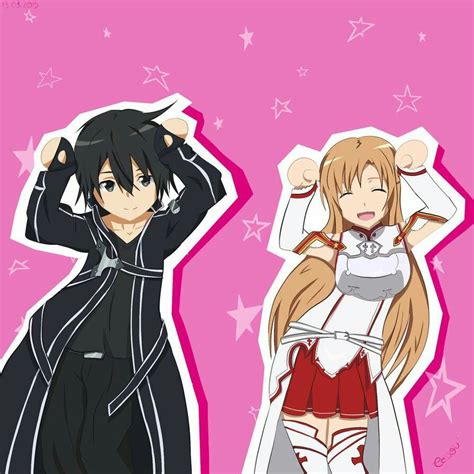 Asuna And Kirito Caramel Dancing Sword Art Online ~ Darksideanime อะ