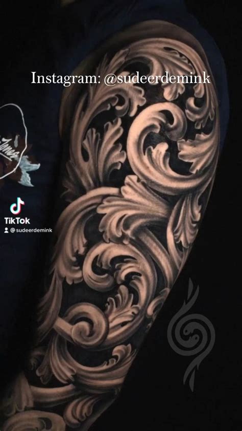 Filigree Realistic Tattoo By Sude Erdem Ink X Sponsored Xtreme Ink