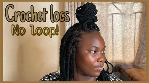 How To Individual Crochet Faux Locs With No Loop 2 Methods Tostos Tv Youtube