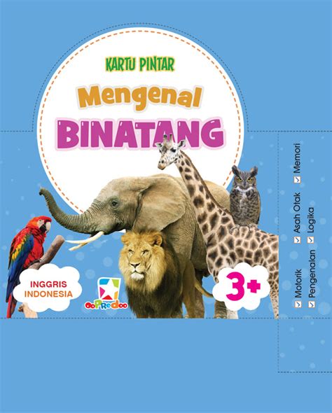 Buku Kartu Pintar Mengenal Binatang Karya Tim Elex