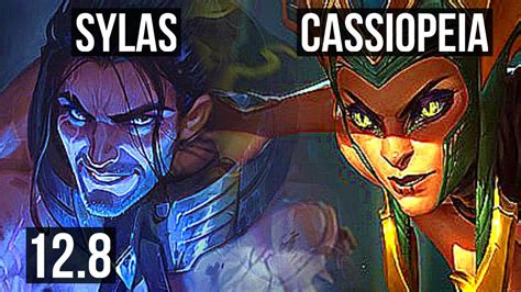 SYLAS Vs CASSIO MID DEFEAT 71 Winrate Legendary 14 4 9 BR