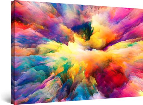 Amazon Startonight Canvas Wall Art Abstract Abstract Clouds