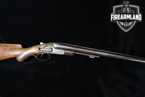 1870s 1880s William Goodyer Double Barrel Shotgun 12 Gauge 20 Blued