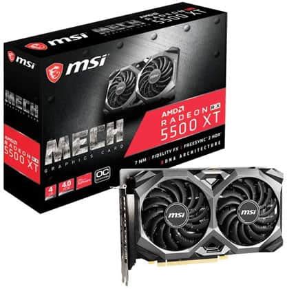 Best RX 5500 XT Graphics Cards 2025 Guide GamingScan