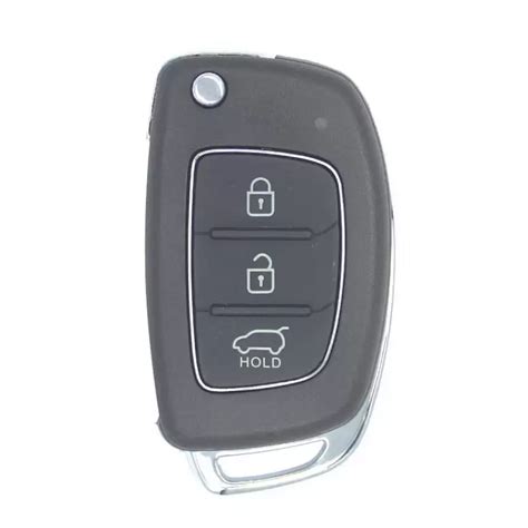 Hyundai Accent Flip Remote Key Fob Case 3 Buttons SUV Style HYN17 Key