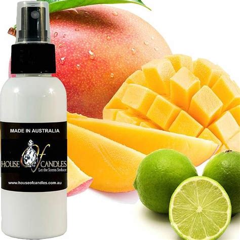 Thai Lime And Mango Room Linen Air Freshener Spray House Of Candles