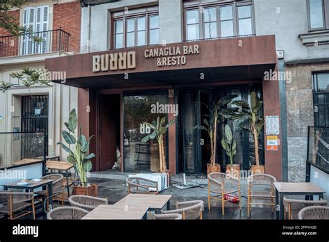 Restaurante Burro Canaglia Bar Resto Precintado Por Un Incendio En