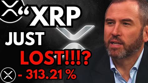 XRP TRUTH REVEALED XRP RIPPLE JUST LOST MASSIVELY YouTube