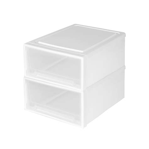 Traderight Group Plastic Storage Drawers Stackable Containers Box Ward