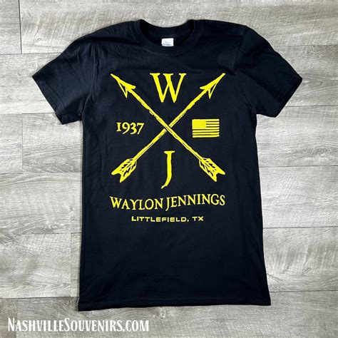 Waylon Jennings T Shirts | NashvilleSouvenirs.com