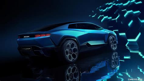 Lamborghini Lanzador Concept | 2023MY | Rear Three-Quarter