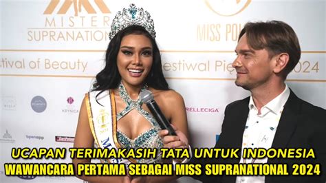 SUB INDO WAWANCARA EXCLUSIVE HARASHTA HAIFA ZAHRA MISS SUPRANATIONAL