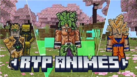 V2 Do Melhor Addon De Anime RYP ANIMES Para Seu Minecraft Bedrock