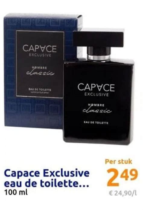 Capace Exclusive Eau De Toilette 100 Ml Aanbieding Bij Action