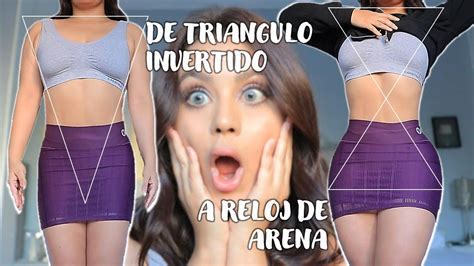 Como Cambiar Tu Cuerpo De Triangulo Invertido A Reloj De Arena Triángulo Invertido Ejercicios