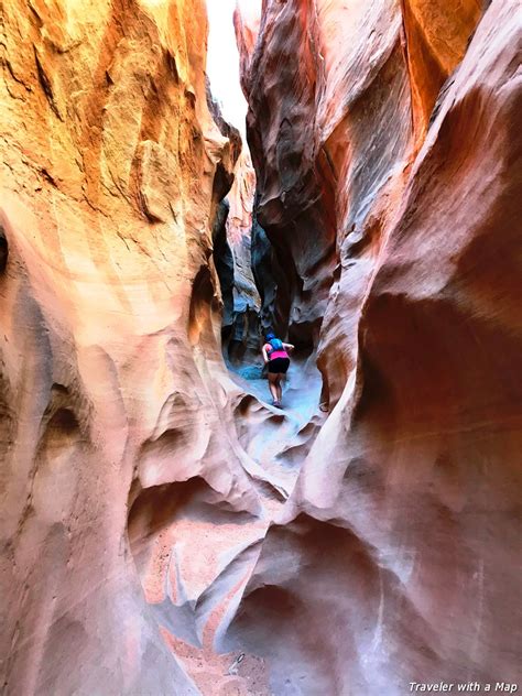 Simple Guide To Hiking Slot Canyons In Escalante Traveler With A Map