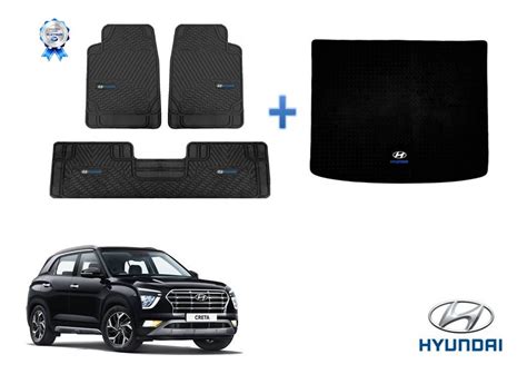 Tapetes Logo Hyundai Cajuela Creta 2021 2022 2023 2024 Envío gratis