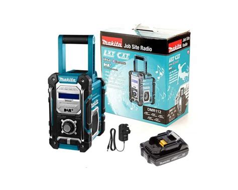 Makita DMR112 Digital DAB Site Radio DAB Bluetooth USB Charger 18v