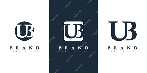 Premium Vector Modern And Simple Letter Ub Logo Suitable For Any