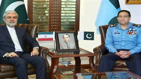 Paf Chief Meets Iranian Ambassador Pakistan Dunya News