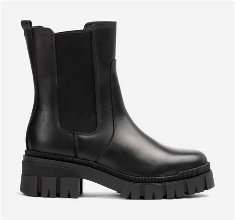 Pratty Chunky Boots Svarta Pace Dinsko