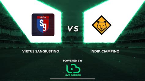 Serie D Calcio A Virtus San Giustino Vs Indipendente Ciampino