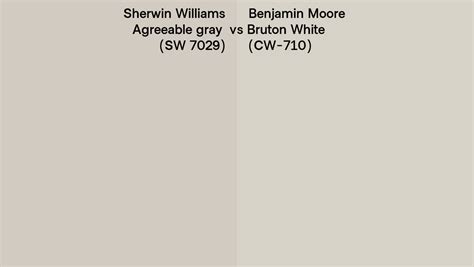 Sherwin Williams Agreeable Gray Sw Vs Benjamin Moore Bruton