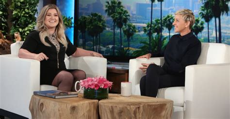 Kelly Clarkson On The Ellen Degeneres Show October 2016 Popsugar