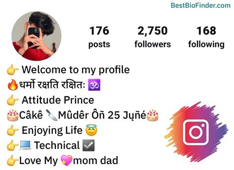 Best Instagram Bio In Hindi Stylish Attitude Bio