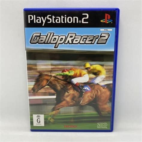 Gallop Racer 2 Ps2 Playstation 2 Pal No Manual Free Tracked Postage Ebay