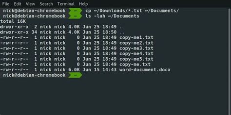 Cómo copiar y pegar archivos y directorios desde la línea de comandos