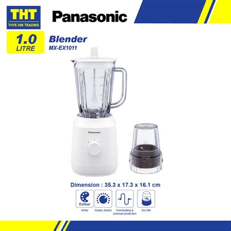 Panasonic L Blender Mx Ex Mx Ex Mx Ex Shopee Malaysia