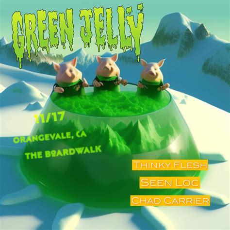 Green Jelly Three Little Pigs 30th Anniversary Tour The Boardwalk At