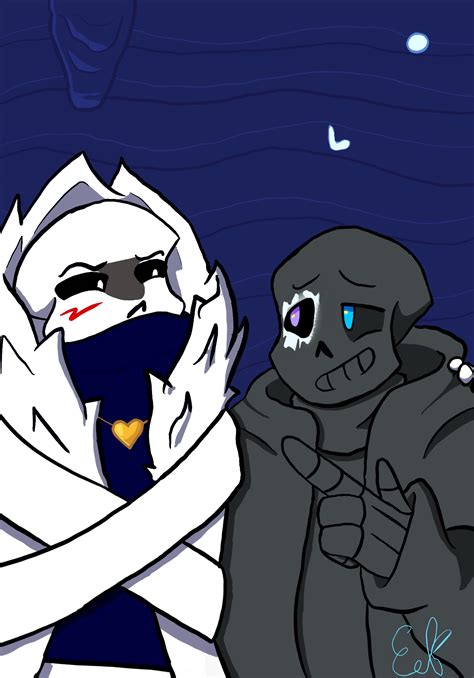 Cross!Sans and Nightmare!Sans by EmmaKnightCreates on DeviantArt