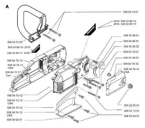 Jonsered El Jonsered Chainsaw Electric Housing Parts