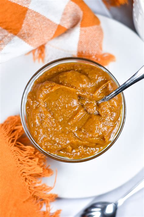 Spiced Pumpkin Butter Recipe • Baste Cut Fold