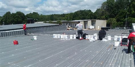 How To Apply Elastomeric Roof Coating On Metal Roof Truco Coatings