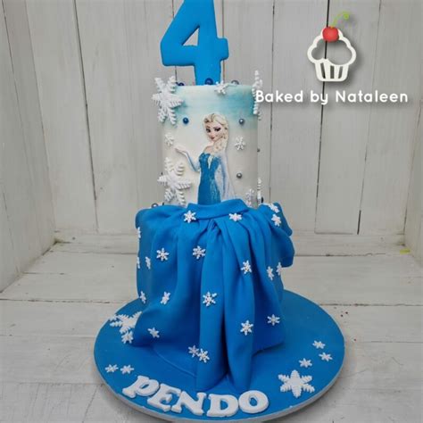 Frozen 2 Tier Birthday Cake 2 Baked By Nataleen