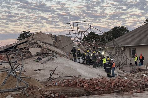 At Least Dead Dozens Missing After A Building Under Construction