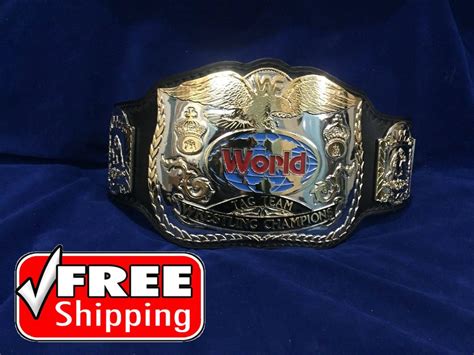 WWF WORLD TAG TEAM DUAL PLATED 24K GOLD Zinc Championship Belt | Zees Belts