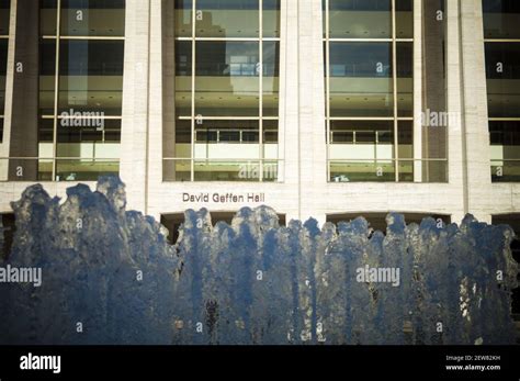 David geffen hall renovation hi-res stock photography and images - Alamy