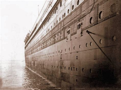 Rivet Protruding Question R Rms Titanic