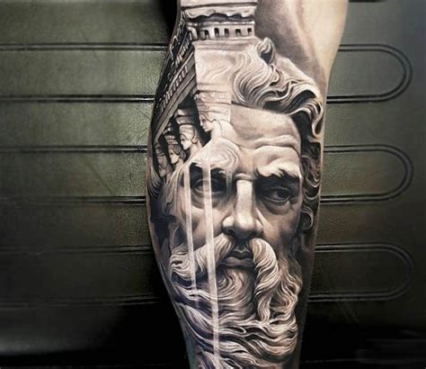 Zeus Tattoo By Arlo Tattoos Zeus Tattoo Arlo Tattoo Poseidon Tattoo