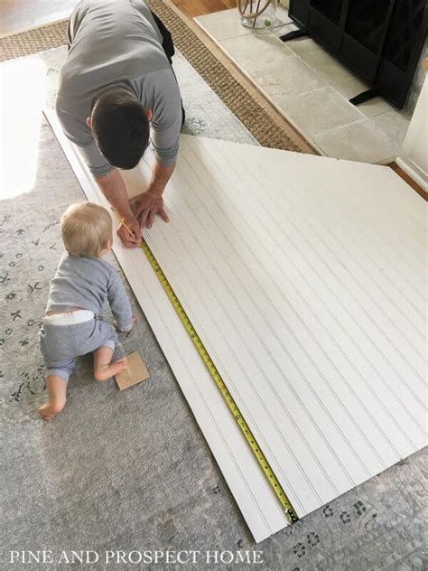 How To Install Beadboard Paneling Pine And Prospect Home