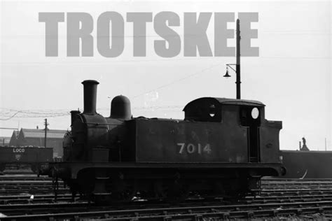 35MM NEGATIVE LNER London North Eastern Steam Loco 7014 Stratford