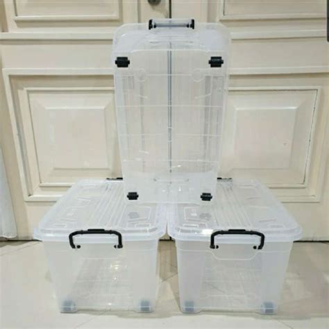 jual box plastik box bening box container box kontainer liter